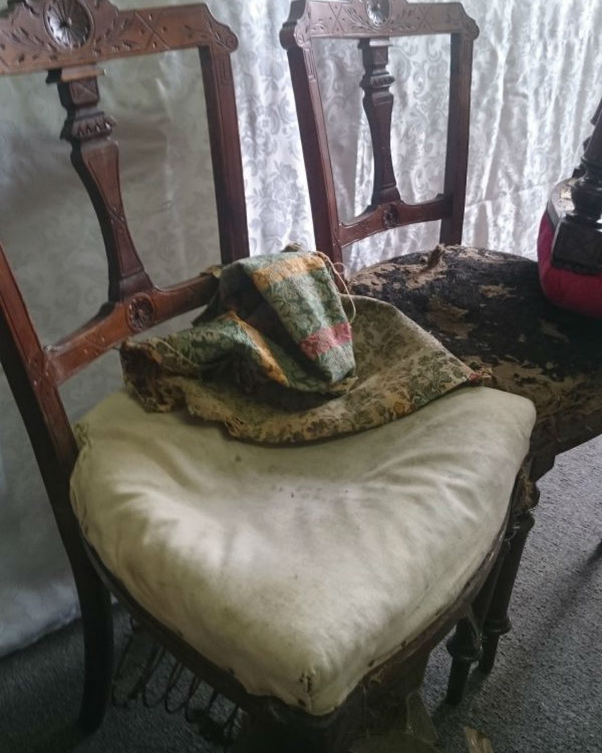 Dining Chair Before Refurbishment