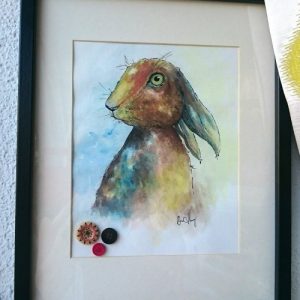 Rabbit watercolour