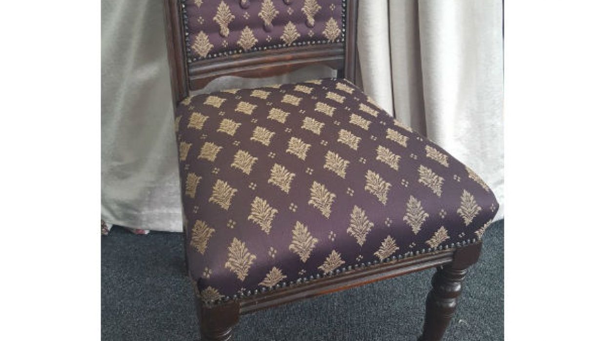Antique Chair Reupholstery project